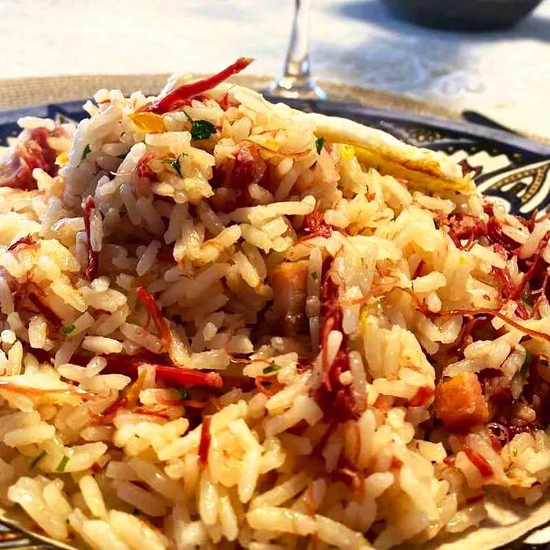 Arroz com charque