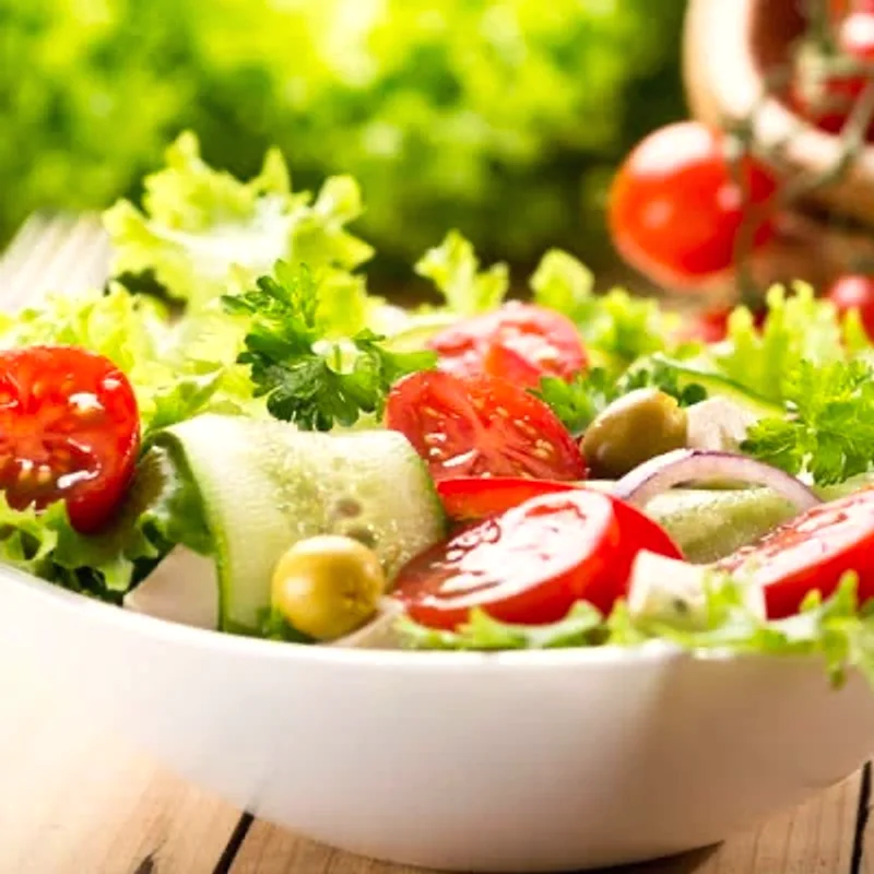 Salada crua